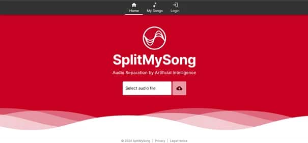 SplitMySong - Tool preview