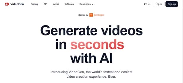 VideoGen - Tool preview