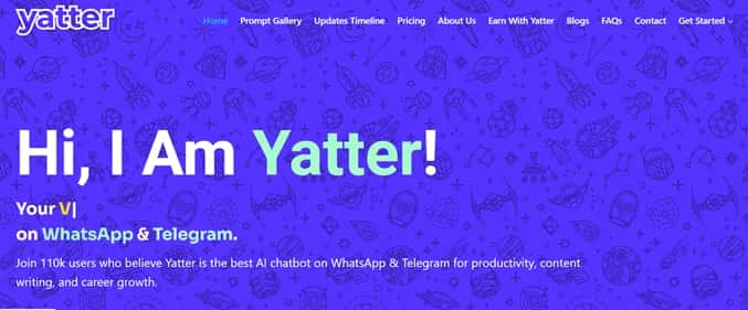 Yatter AI - Tool preview