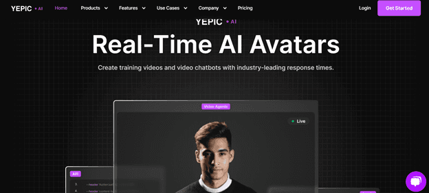 Yepic AI - Tool preview