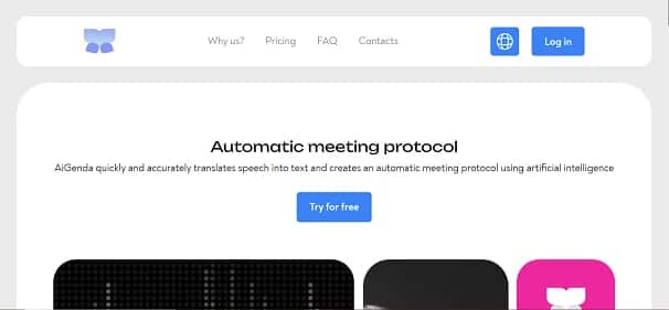 AiGenda - Tool preview