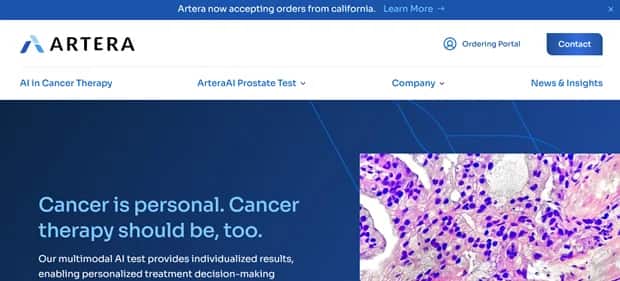 ArteraAI - Tool preview