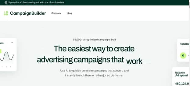 CampaignBuilder.AI - Tool preview