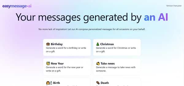 easyMessage - Tool preview