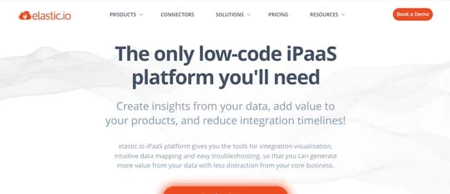 elastic.io - Tool preview