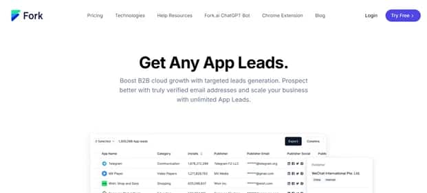 Fork.ai - Tool preview