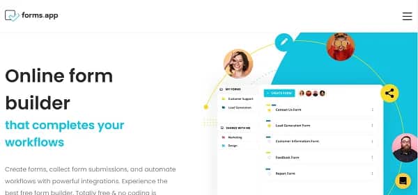 forms.app - Tool preview