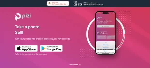 Pizi AI - Tool preview
