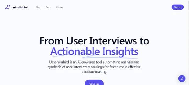 Umbrellabird - Tool preview