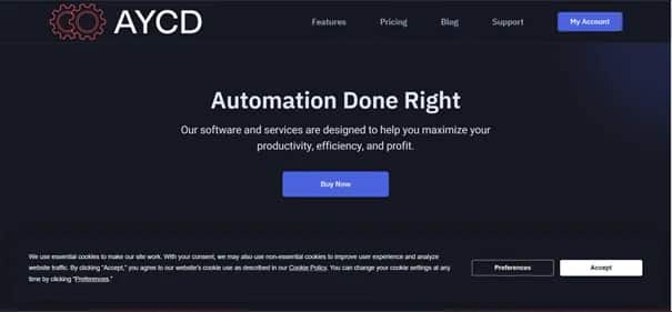 Aycd AI - Tool preview