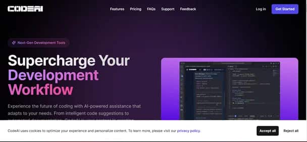 CodeAI Studio - Tool preview