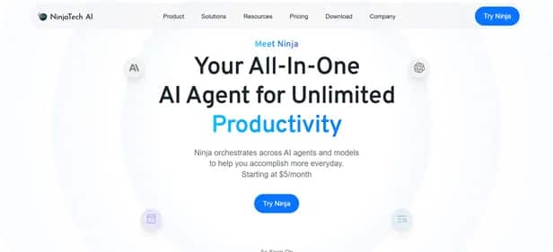 NinjaTech AI - Tool preview