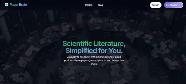 PaperBrain - Tool preview