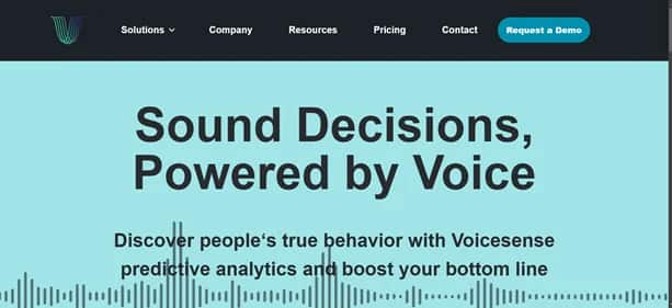 Voicesense - Tool preview