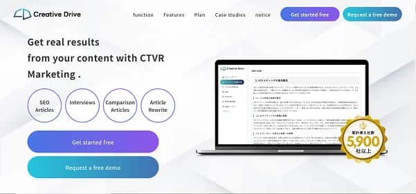 Creative Drive - Tool preview