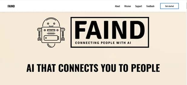 Faind - Tool preview