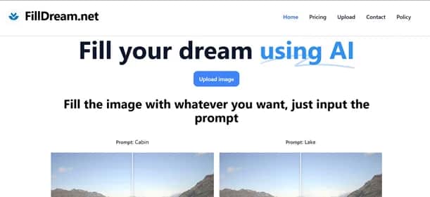 FillDream - Tool preview