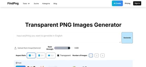 FindPNG - Tool preview