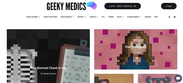 Geeky Medics - Tool preview