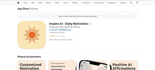 Inspire AI - Tool preview