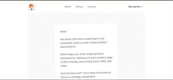 Elia AI - Tool preview