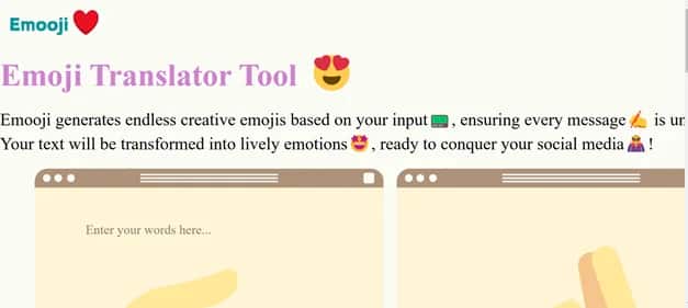 Emooji - Tool preview