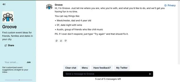 Groove - Tool preview