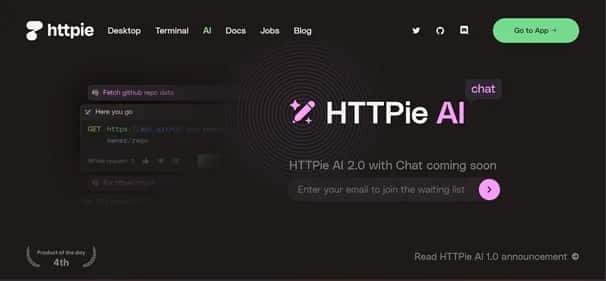 HTTPie AI - Tool preview