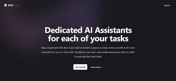 Keo AI - Tool preview