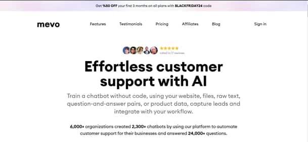 Mevo AI - Tool preview