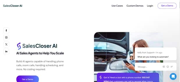 SalesCloser.ai - Tool preview