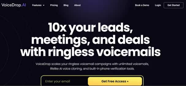 VoiceDrop - Tool preview
