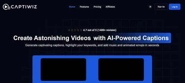CaptiWiz - Tool preview