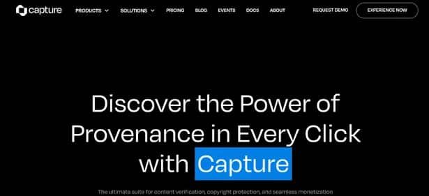 Capture - Tool preview
