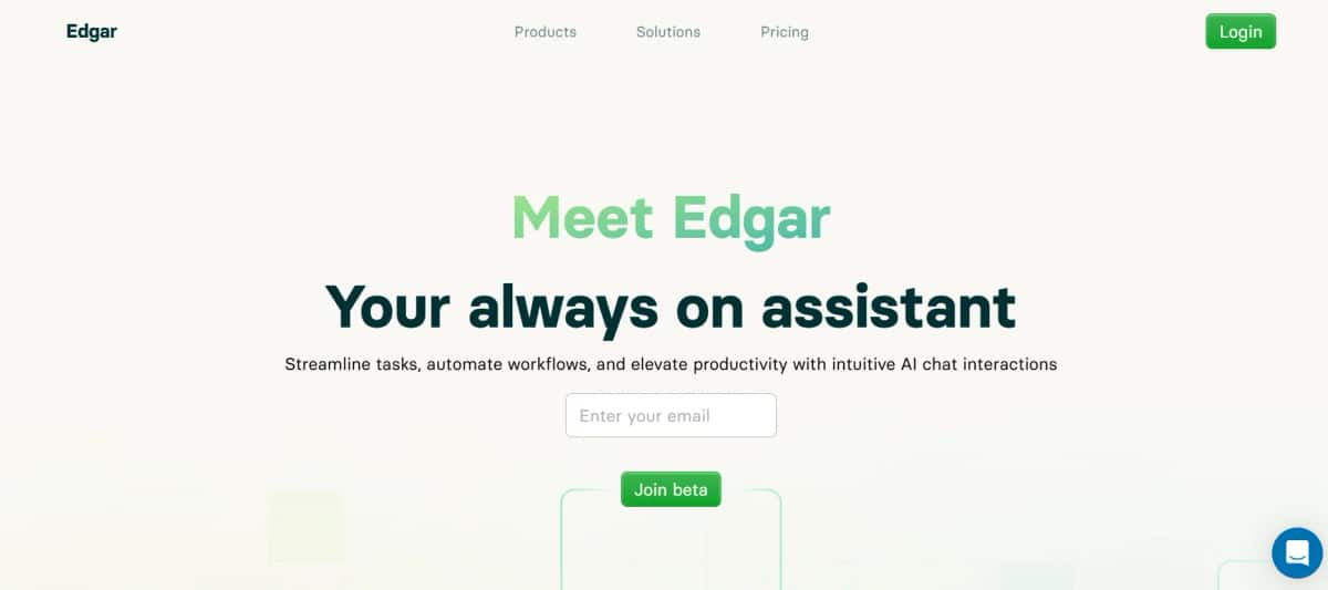 Edgar - Tool preview
