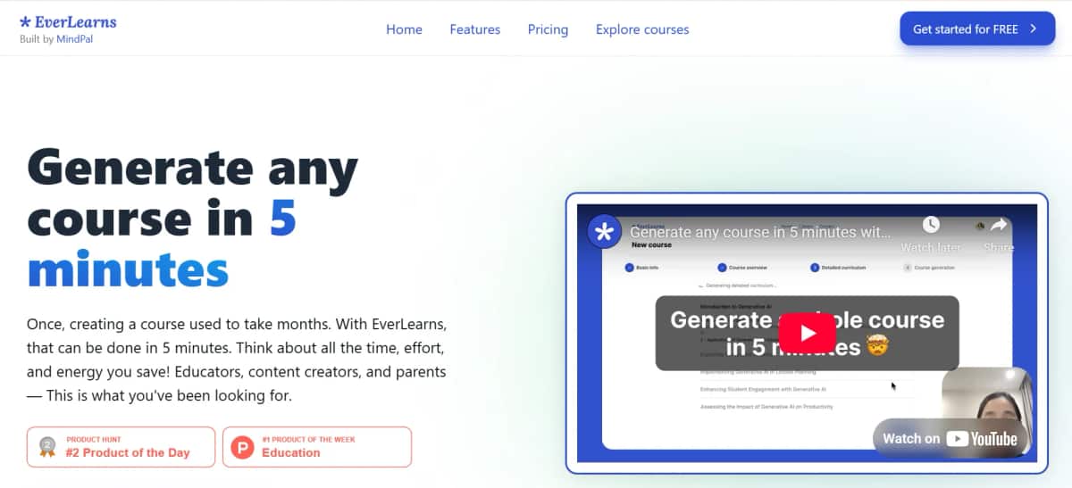 Everlearns - Tool preview