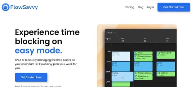 FlowSavvy - Tool preview