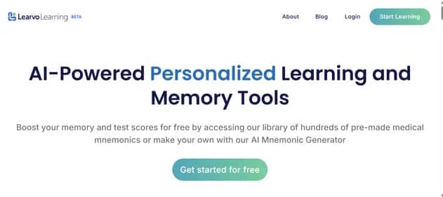Learvo - Tool preview