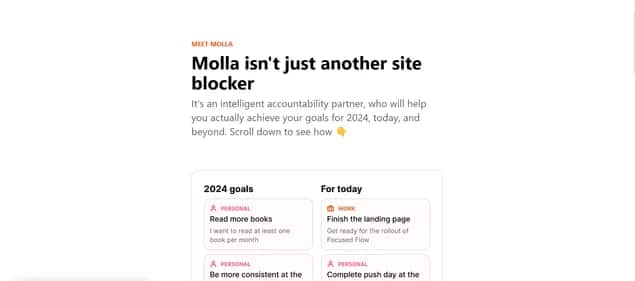 Molla - Tool preview