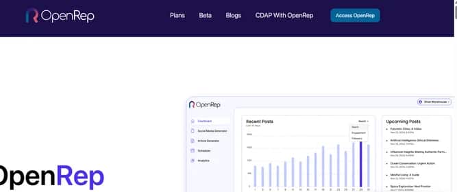 Openrep - Tool preview