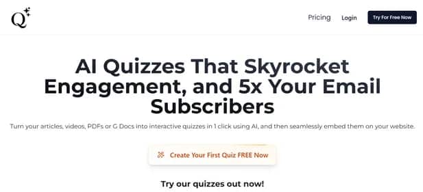 QuizWizard - Tool preview