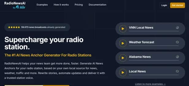 Audio.co - Tool preview