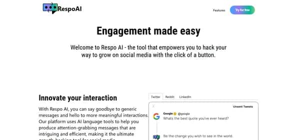 RespoAI - Tool preview