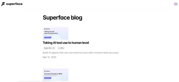 superface.ai - Tool preview