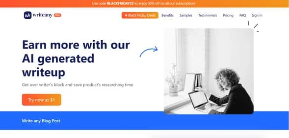 Writeany - Tool preview