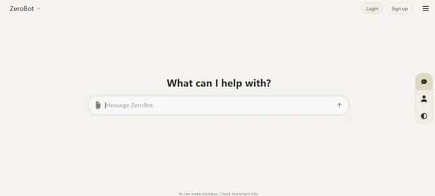 ZeroBot - Tool preview