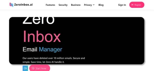 Zero Inbox - Tool preview