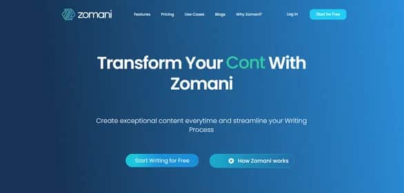 Zomani - Tool preview