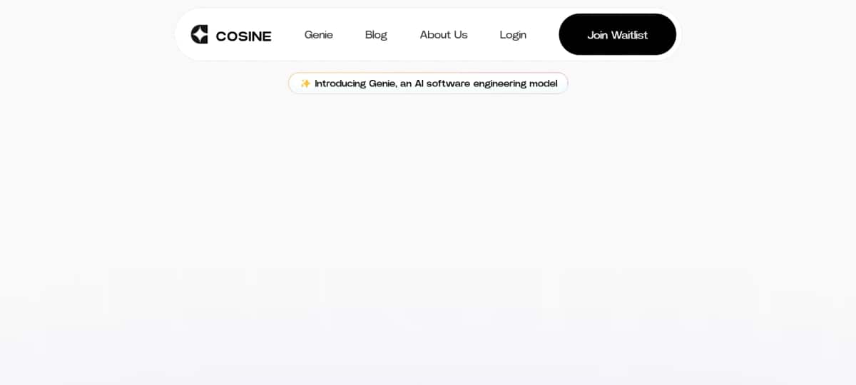 Cosine AI - Tool preview