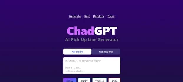 ChadGPT - Tool preview